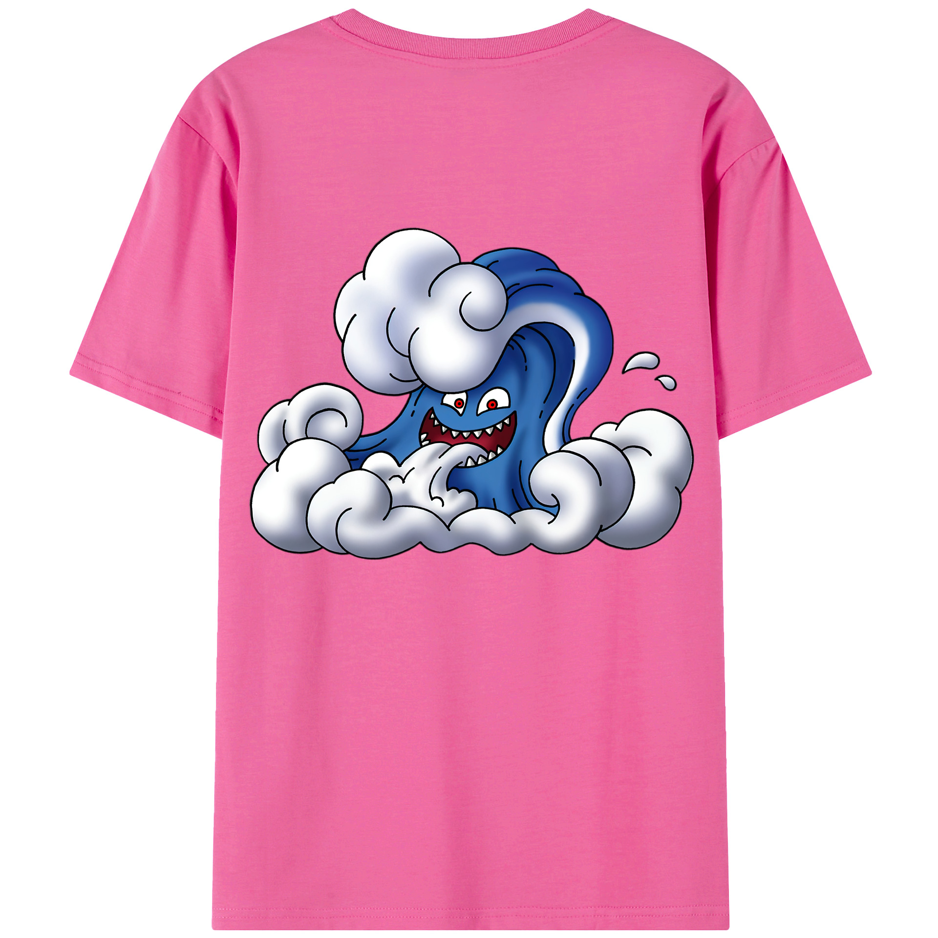 （画像用） ドラゴンクエスト Doragon Kuesuto Dragon Quest レディース半袖Tシャツ(バックプリント)